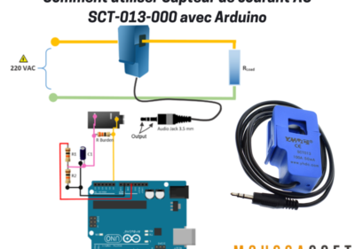 Mesure de Courant AC Simplifiée avec le Capteur Détachable SCT-013-000 et Arduino.