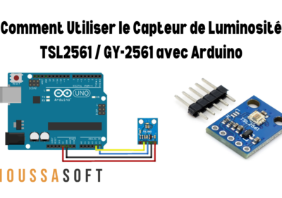 Comment Utiliser TSL2561 le Capteur de Luminosité avec Arduino