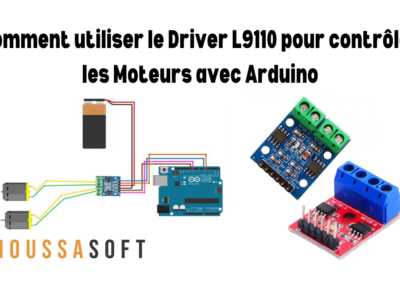 Comment utiliser le Driver L9110 pour contrôler les Moteurs avec Arduino maroc