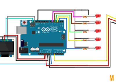 Capteur de pression hydraulique avec afficheur OLED et Arduino