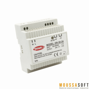 DR-30-24 alimentation 24V 1.5A DIN RAIL