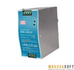 Alimentation 24v 10A DIN Rail Meanwell