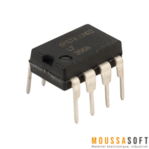 Amplificateur opérationnel J-FET LF356N de Texas Instruments pour applications analogiques, Maroc