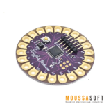 Arduino LilyPad ATmega328 pour projets électroniques portables Maroc.