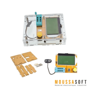 Boîtier pour Testeur de Composants ESR LCR-T4 Maroc.
