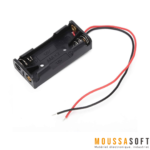 Porte piles AAA X 2 Batterie Vente au Maroc.