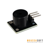 Buzzer passif 5V pour circuits électroniques et alarmes Maroc.