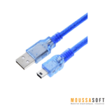 Câble USB Mini 30CM pour Arduino Nano – Connexion Fiable, Maroc