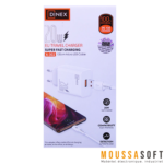 Chargeur rapide DINEX Micro USB 5V 3A 20W, pour une charge efficace de vos appareils, Maroc