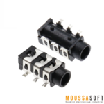 Connecteur Audio Jack Mâle en métal pour casque et périphériques hi-fi Maroc.