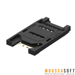 Connecteur Carte SIM 6 Broches pour Téléphones et GSM