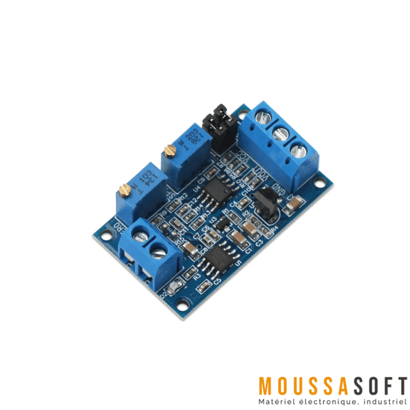 Convertisseur Signal 4-20mA Vers 0-10V SunniMix | Module Courant-Tension Avec Isolation | Alim 12-24V