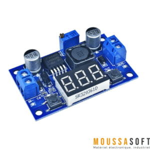 Convertisseur DC-DC LM2596 avec affichage de voltmètre intégré, Maroc