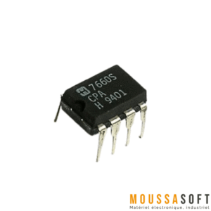 Convertisseur de tension CMOS 7660S 12V faible courant de Intersil pour applications électroniques