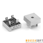 Diode Pont Redresseur 50A 1000V KBPC5010 pour conversion AC-DC. Maroc