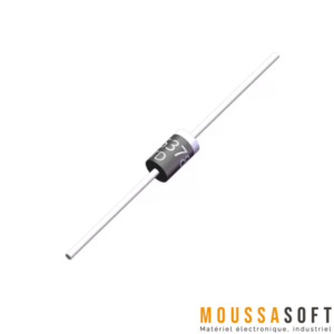 Diode Zener 1N5349B 12V 5W pour protection de circuits électroniques, Maroc
