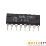 Double compteur décimal 74LS390 pour comptage numérique, Maroc