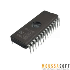 EEPROM UV M27C256B 256Kbits 28 Broches DIP, Maroc