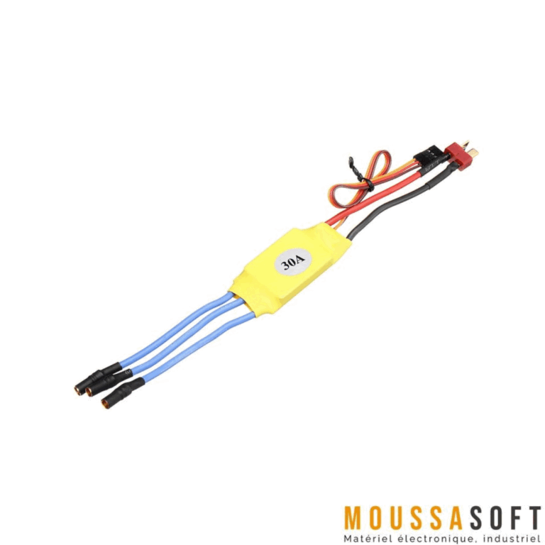ESC balais 125A 2-Way Refroidissement par Eau Brushless ESC Contrôleur