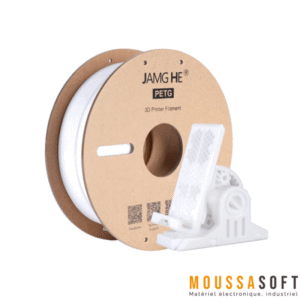 Filament 3D Blanc PETG 1.75mm Maroc.