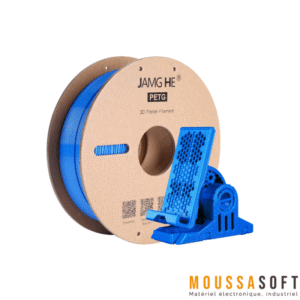Filament PETG JAMG HE Blue 1.75mm 1kg pour Impression 3D Maroc.
