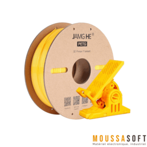 Filament 3D Jaune PETG 1.75mm pour impression 3D de haute qualité Maroc.