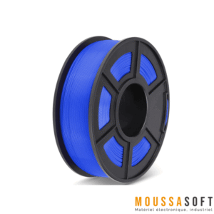 Filament 3D PETG Bleu 1.75mm pour impression 3D Maroc.