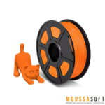 Filament PETG 3D 1.75mm Orange 1kg, Vente au Maroc.