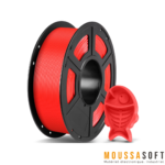 Filament PETG Rouge 1.75mm pour impression 3D Maroc.