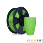 Filament 3D PETG Vert 1.75mm pour imprimante 3D, Maroc.