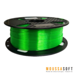 PETG Transparent Vert Filament 3D 1.75mm Vente au Maroc.
