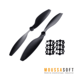 Hélices 1045 10" avec adaptateurs pour moteurs 800-2200 kV - Kit complet pour drones, Maroc