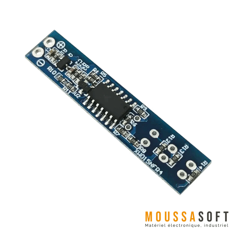 Indicateur Niveau Batterie LED 7-55V - Module Affichage Pour Véhicules électriques, Solaire, Batteries 18650