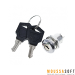 Interrupteur à clé verrouillable ON/OFF 3A 250V pour sécurité et contrôle, Maroc