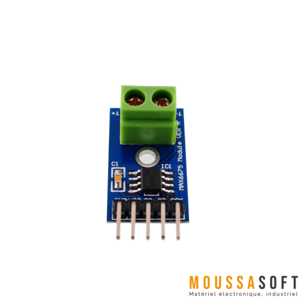 MAX6675 Thermocouple type K avec interface SPI et plage de température de 0 à 1024 °C Maroc.