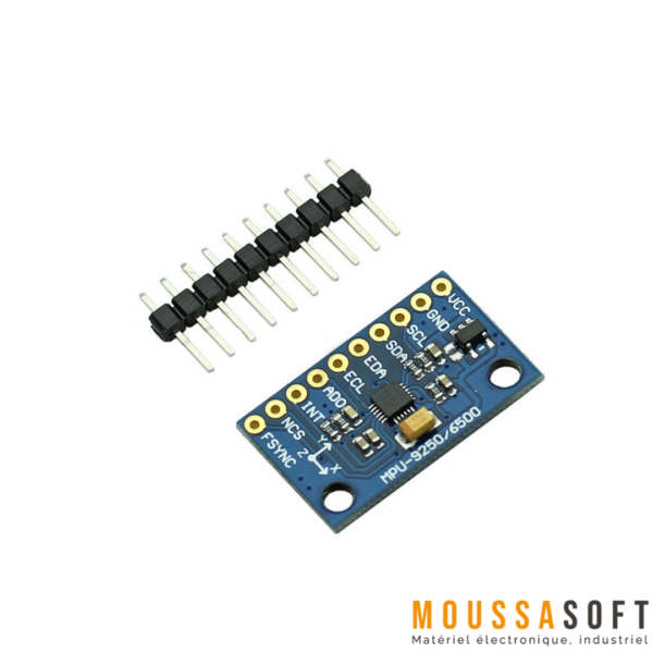 MPU9250 GY-9250 Gyroscope Accéléromètre Magnétomètre 9 Axes Maroc.