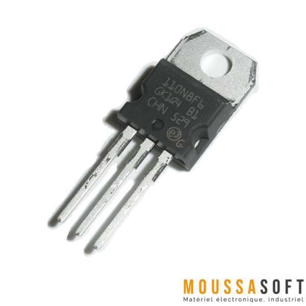 Mosfet à Canal N STP110N7F6, 110A 68V pour gestion de puissance élevée, Maroc
