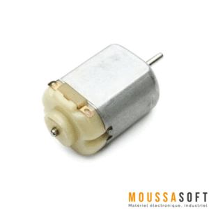 Moteur DC 130 3-6V 10000 RPM pour projets de robotique et bricolage, Maroc