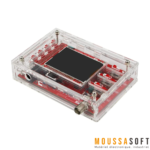 Oscilloscope DSO138 avec boîtier transparent pour analyse de signaux Maroc.