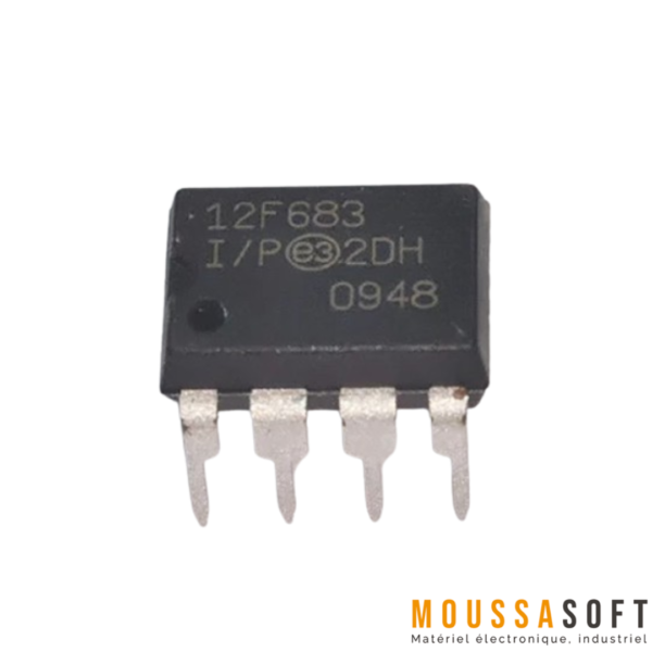 PIC12F683 Microcontrôleur compact avec Flash et RAM intégrées Maroc.