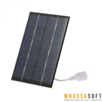 Panneau Solaire USB 5V 2W pour petits appareils électroniques Maroc.