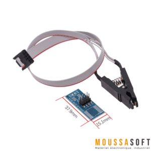 Pince de Test pour EEPROM compatible avec plusieurs formats de circuits Maroc.