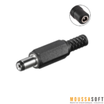 Prise DC Mâle DC-005 30V 0.5A avec Borne à Vis pour Alimentation, Maroc