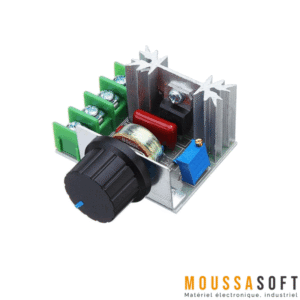 Régulateur SCR de tension et vitesse AC 220V 2000W pour contrôle efficace des appareils, Maroc