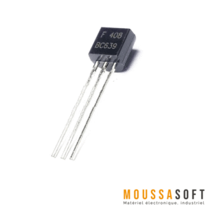 Transistor NPN BC639 TO-92 1A 80V, pour circuits de puissance, Maroc