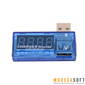USB Doctor Testeur pour mesure de la charge et du courant Maroc.
