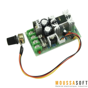 Variateur de Vitesse PWM Moteur DC 20A Maroc.