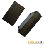 Boîte Projet ABS Ignifuge Noir 10x6x3 cm