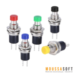 Bouton Poussoir PBS-110 1A Maroc