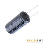 Condensateur chimique 2200uF 50V aluminium pour circuits électroniques au Maroc.